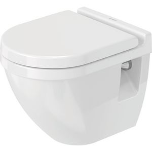 STARCK 3 #220209 wandcloset verkort 480mm wit diepspoel gesloten 3ltr./4,5ltr. (excl. zitting)