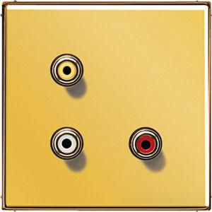 Afdekking go.gel.v.Cinch Audio/Vid LS990