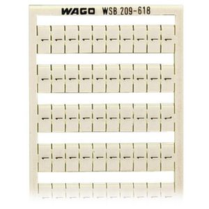 WSB-markeringskaart als kaart bedrukt wit 209-618 VVE=5