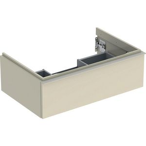 iCon wastafel onderkast met lade 75cm zandgrijs