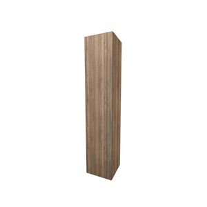 Hoge kast 1 deur 350X350X1690 Terra oak