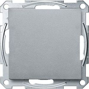 Drukknop Pro T Merten Aluminium Mat Temperatuursenso