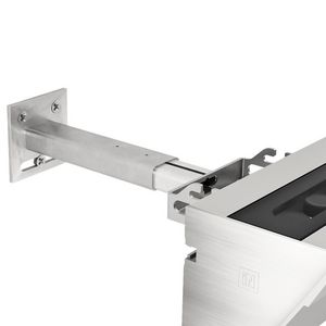 Set telescopische wandsteunen OMBRA (2 stuks)