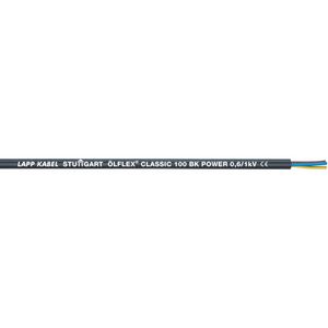 Haspel a 500m. OLFLEX Clas 100 zwart 0,6/1 kV 4G4