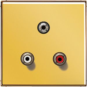 Afdekking goud gelakt v.Audio/Jack LS990