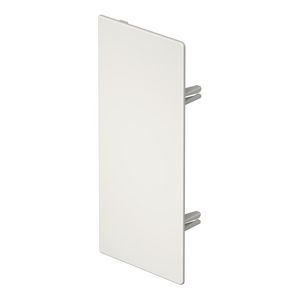 Eindstuk 100x230mm polyvinylchlorid puur wit VVE=5