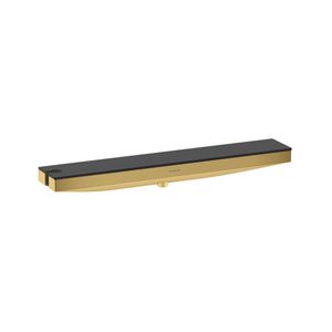 Rainfinity Muuraansluitbocht Porter 500 met douchehouder en planchet links Polished Gold Optic