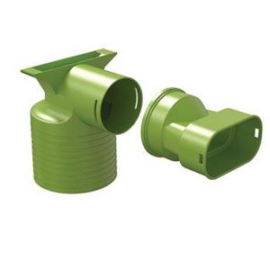 Ventieladapter 90° 125 AE35sc Air Excellent