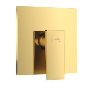 Metropol 1-hendel afbouwdeel inbouwdouchemengkraan voor 1 functie Polished Gold Optic