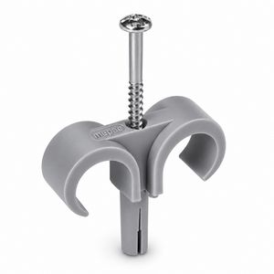 Doos a 100st. Plugclip schroef duo 16/19mm grijs