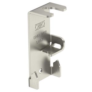 Zijhouder universeel 75x36x2 rvs A4 1.4571 blank VVE=50