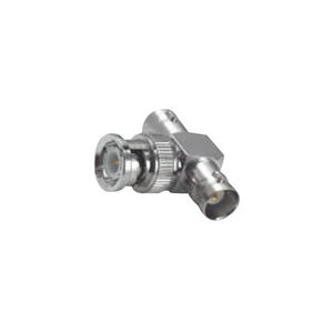 T ADAPTER VAN BNC PLUG NAAR DUAL BNC SOCKET VVE=10