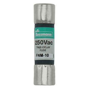 Zekering laagspanning 10A AC 250V 10x38mm UL CS VVE=10