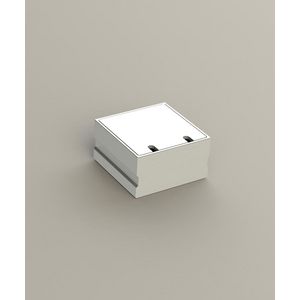 8802 1x 230V RA 1x CAT6A STP RVS deksel parket/natuursteen