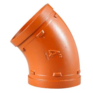 Bocht 45° Shurjoint 7111 MM 168,3mm oranje