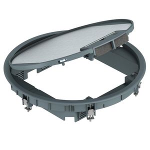 Inbouweenheid voor universele montage Ø324x61 grijs