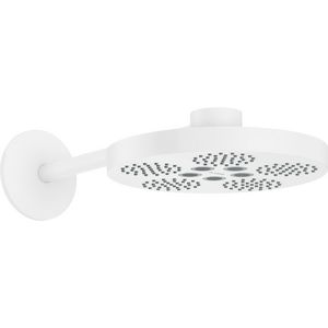 AXOR One hoofddouche 280 2 straalsoorten met wandaansluiting mat wit