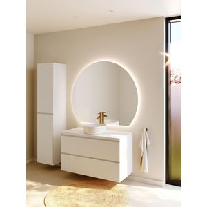 Counter Top+BC SPR-UP_40 100 +bowl matt white