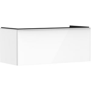 Onderkast wit hoogglans 1180x550mm 1x la voor consoles greepkleur mat wit Xelu Q 54062700