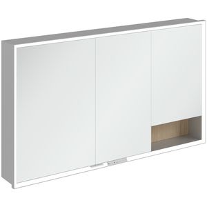 Inbouw-spiegelkast My View+ 1300x750x168mm Nordic Oak