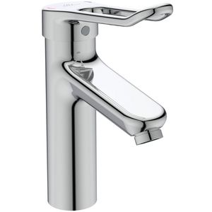 Ceraplus 2 wastafelmengkraan chroom met verh.beugelgreep 140mm