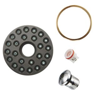 Aquatower doucheplaat donkergrijs