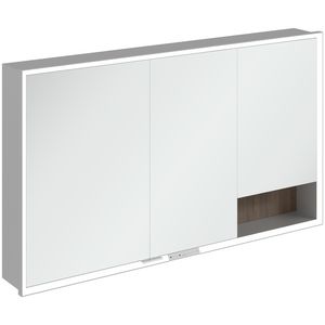 Inbouw-spiegelkast My View+ 1300x750x168mm Arizona Oak
