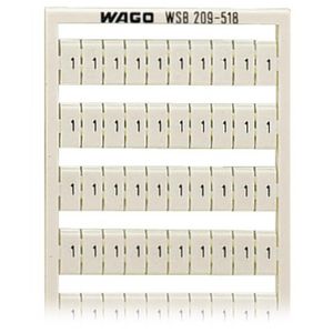 WSB-markeringskaart als kaart bedrukt wit 209-518 VVE=5