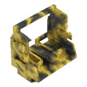 Bevestigingsadapter voor 10-draads1 - 4 mm2 donkergri VVE=10
