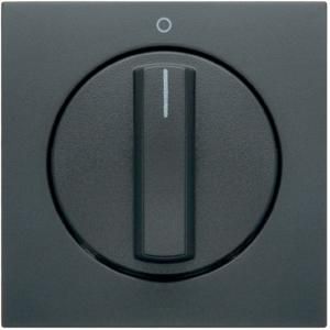 Afdek. v draaischakelaar berker S.1/B.3/B.7 antraciet