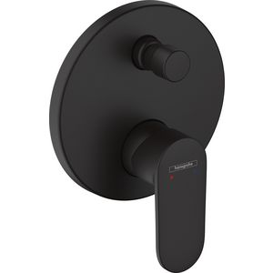 Afbouwdeel Vernis Blend 1-hendel inbouwbadmengkraan. mat zwart