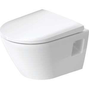 D-NEO #258709 wandcloset verkort 480mm wit diepspoel rimless 4,5ltr. (excl. zitting)