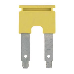 Dwarsverbinder (terminal) Plugged geel 125 A p: 2 VVE=10