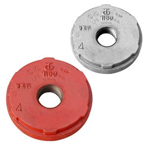 Eindkap Shurjoint 7160C MF 114,3xRp1"bi.dr. rood