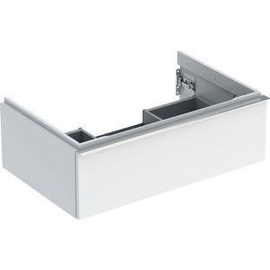 iCon wastafel onderkast met lade 75cm wit/chroom