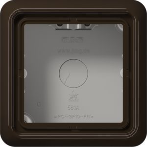 Opbouwkap CD500 bruin 1-voudig