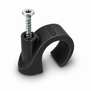 Set a 100st. Schroefclip 16/19mm Zwart T10