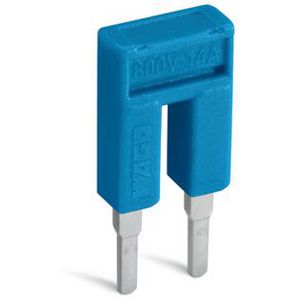 Brug 2-voudig geisoleerd blauw 2000-402/000-006 VVE=25