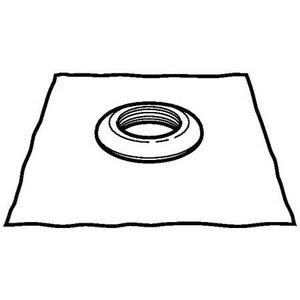 waterdichte vloer/wand doorvoeren resistitfolie 125mm