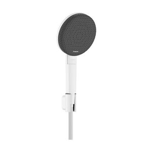 Raindance Alive Select S Badset 125 3 straalsoorten EcoSmart met Isiflex doucheslang 160cm Mat wit