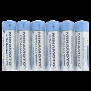 Accuset 6 st. AA 1,2V NiMH 2100 mAh tbv. MI31