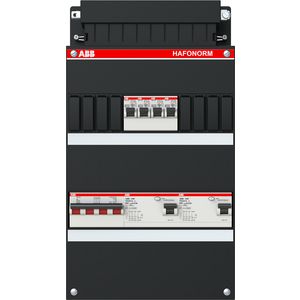 Installatiekast 4x achter 2x30mA + HS 3-f