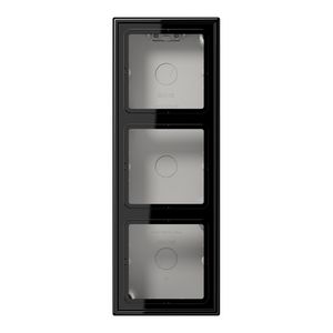 Opbouwkap gesloten LS990 zwart 3-voudig