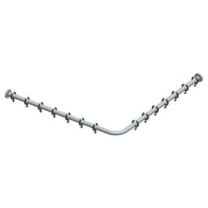 Douchegordijnstangen-Set voor douche 14939171200