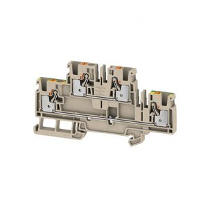 Doorvoerklem d.beige 4mm2 800 V 800 2539980000 VVE=50