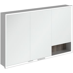 Inbouw-spiegelkast My View+ 1200x750x168mm Stone Oak