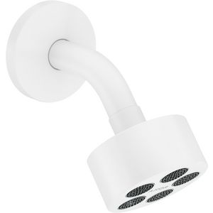 AXOR One hoofddouche 75 1 straalsoort EcoSmart met douchearm mat wit