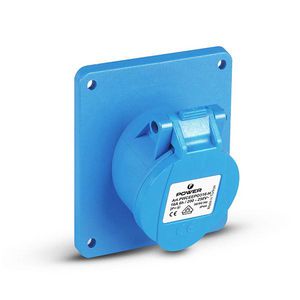 Contactdoos CEE inbouw schuin 3P 16A IP44