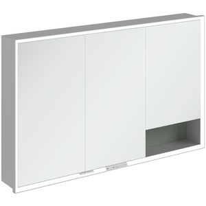 Inbouw-spiegelkast My View+ 1200x750x168mm Soft Green