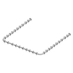 Douchegordijnstangen-Set voor douche 14940011000